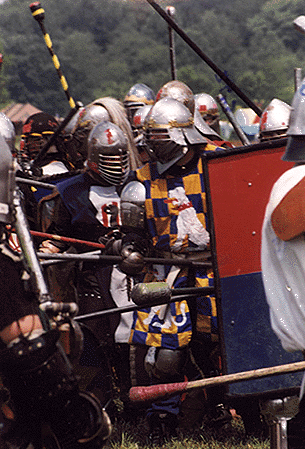 SCA photos. Pennsic photos. Spear knight
