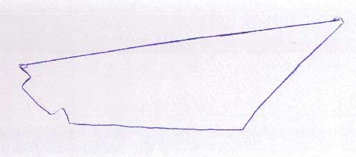 My fin pattern