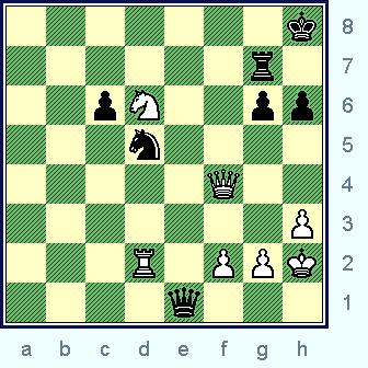  7k/6r1/2pN2pp/3n4/5Q2/7P/3R1PPK/4q3 w  (prob02_puz49.gif, 08 KB) 