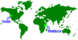 mondmapeto pri Seatlo kaj Mombaso