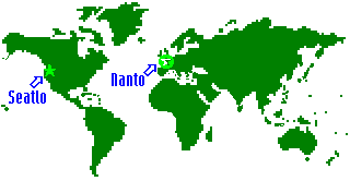 mondmapeto pri Seatlo kaj Nanto