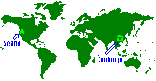 mondmapeto pri Seatlo kaj Cxonkingo