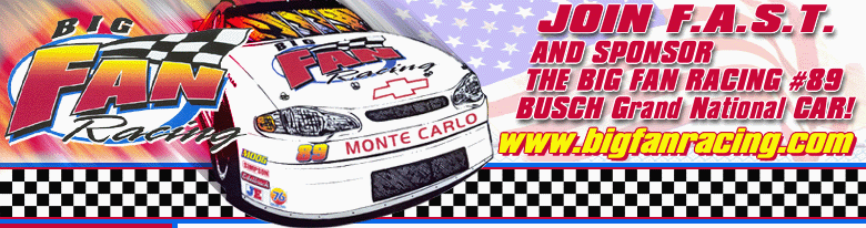 Join Big Fan Racing and be a part of the team