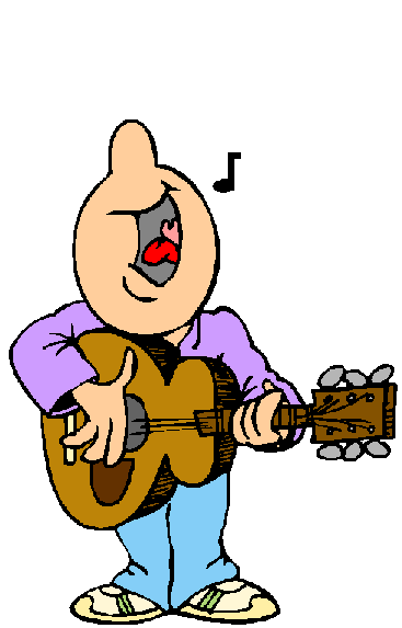 Awesome guitarist animation