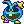 Blue Virus from Tetris & Dr. Mario (Can you see the difference?)