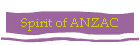 Spirit of ANZAC
