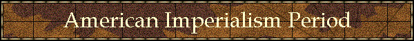 American Imperialism Period