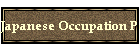 Japanese Occupation Period