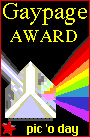 Gaypage Award pic 'o day