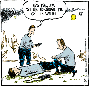 He's Dead Jim...