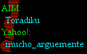 I am commonly on AIM, rarely on YIM. And, yes, I know that I misspelled argument when I signed up on yahoo.