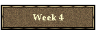 Week 4