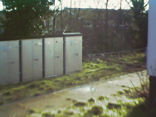 New signalling equipment cabinets (Installed late 1999).