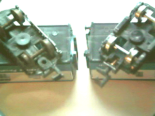 Short coupling on One end of each coach.