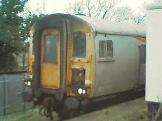 Serco test train `front' & Driving Cab.