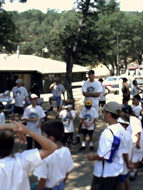 opening ceremony for our first ever Pack-wide camp out