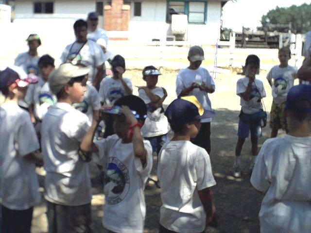 opening ceremony for our first ever Pack-wide camp out