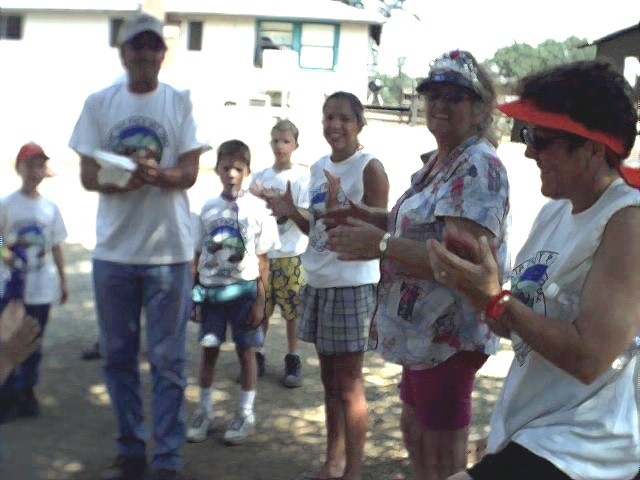 crowning our Queen of the Camp for all her hard work