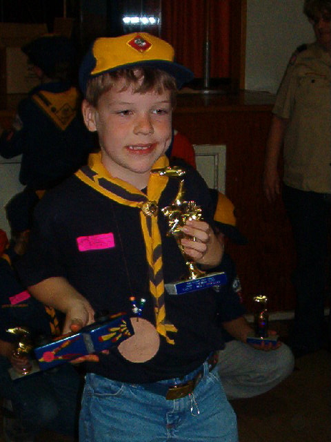 Jacob wins second place in his Division