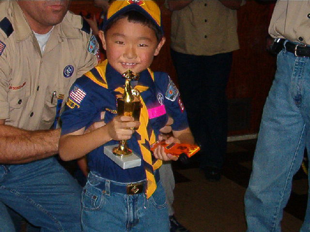 Scott is the Winner of the Tiger/Wolf Division