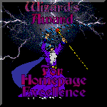 Wizzard's Award For Home Page Excellence