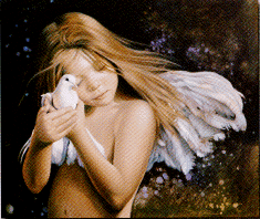 dove and angel
