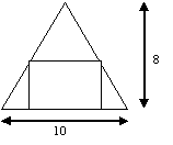 isosceles triangle