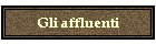 Gli affluenti