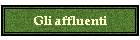 Gli affluenti