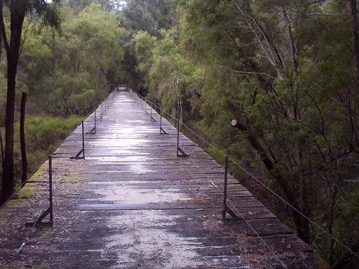The River Road Bridge crossing the Warren River