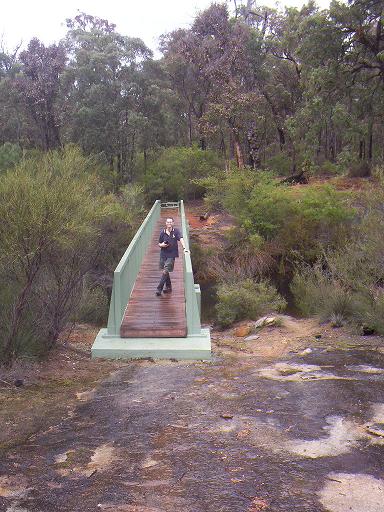 Myself on the Canning River Bridge