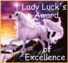 Lady Luck's Award of Excellence