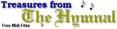 Treasures from the Hymnal - free midi files