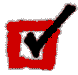 Graphic of a checkmark, illustrating the due date for assignment