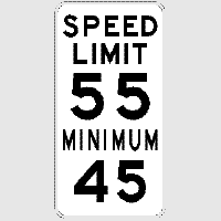 55mph