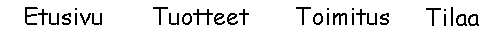 Linkkivalikko