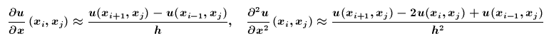 Finite-Differenzen-Approximation