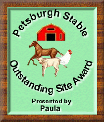 Petsburgh Stable award