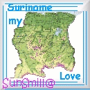 Map of Suriname 