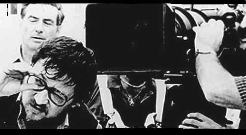 The Man and his camera, using that veiwfinder he made famous in BEWARE THE HOLY WHORE