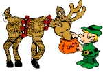 ELF AND REINDEER