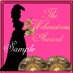 The Webmistress Award - Sample