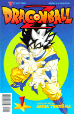 US DBZ comic book