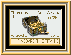 Phamous Philo Gold Award