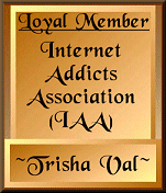 trisha's internet addict certificate