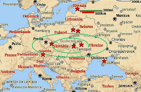 Map of Europe