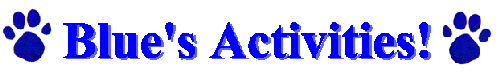 Blues Clues Activity Pages