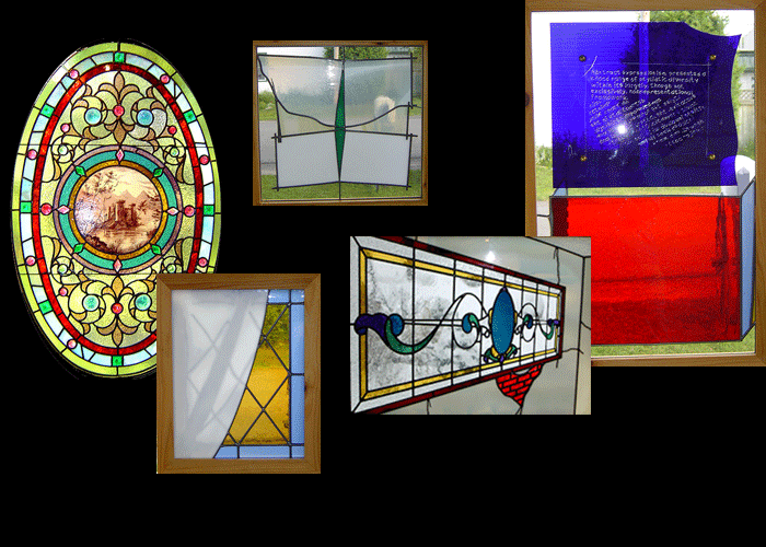 Stained glass studio in Ottawa, Canada. Stain glass restoration, creation, repair, fabrication and design.