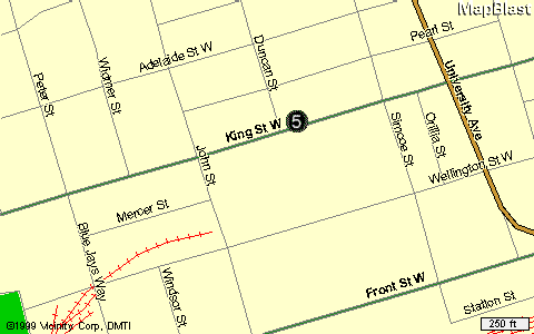 Walk of Fame Star location