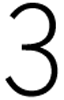 the number three
